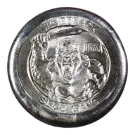 Silverback Precious Metals 10oz .999 Silver Round Slice Gang