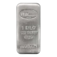 Italpreziosi Kilo (32.15 Oz) Cast Silver Bar (New)