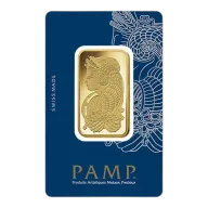PAMP Suisse Lady Fortuna 1 oz Gold Bar in Assay Card | 0.9999 Fine