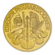1996 Austrian 0.25 oz Gold Philharmonic Coin (Pre-Owned)