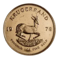 1 oz South African Mint Krugerrand Gold Coin