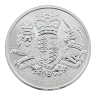 2024 Royal Arms 1oz 999 Silver Bullion Coin Royal Mint CGT Free