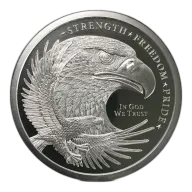 Golden State Mint 2 Oz Eagle Silver Round