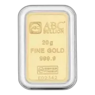 20 g ABC Gold Minted Bar 9999