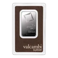 Valcambi 50 Gram Platinum Bar (In Assay)