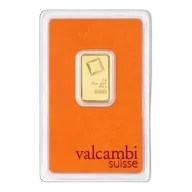 5 Gram Gold Bar - Valcambi (In Assay Card)