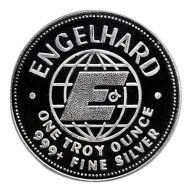 1 oz Silver Round - Engelhard Prospector
