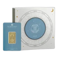 Zodiac Gemini 5g Gold Bullion Minted Bar With Gift Box