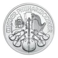 1 Oz Austria Silver Philharmonic - BU (Random Year)