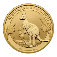 Australian Gold Kangaroo, 1 oz - Backdated
