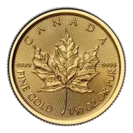 Canadian Gold Maple Leaf 1/10 oz 9999 - 2026