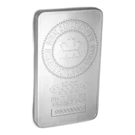 10 Oz Silver Bar - Royal Canadian Mint RCM