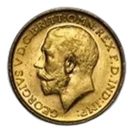 1911-1931-P Australia Gold Sovereign George V BU