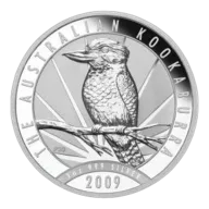 2009 1 oz Australian Kookaburra Silver Coin