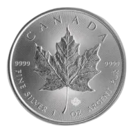 2016 Canadian Silver Maple Leaf BU