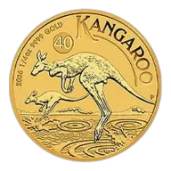2026 1/4 oz Australian Gold Kangaroo Coin BU