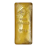Ögussa Gold 500g Cast Bullion Bar - Pre-Owned