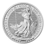 Britannia 2023 Kilo Silver Bullion Coin (King Charles III)