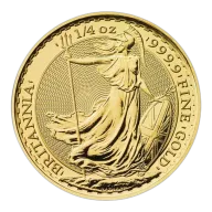 Pre-Owned 1/4 oz Britannia Gold Coin