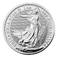 1 oz Royal Mint Britannia Silver Coin
