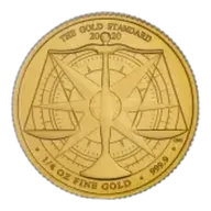 2020 The Gold Standard 0.25 oz Gold Bullion Coin