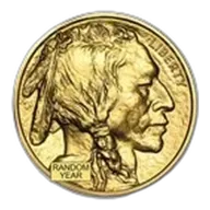 1 oz Gold Buffalo BU (Random Year)