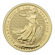 2026 Great Britain Gold Britannia £100 1 oz - BU