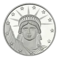 Lady Liberty 1oz .999 Silver Medallion