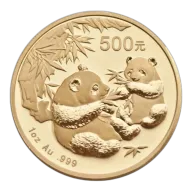 Chinese Panda 1 oz Gold Coin (Mixed Year)