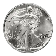 1995 Silver American Eagle - BU