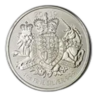 Pre-Owned 1 oz Royal Arms Silver Coin