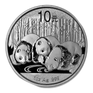 1oz China Silver Panda (Random Year)