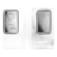 1 Ounce Valcambi Platinum Bar