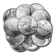 1 oz .999 Fine Silver - Mixed Rounds (Secondary Market)