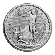 1 oz UK Silver Britannia Coin