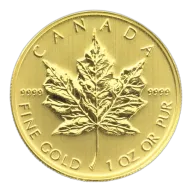 One Ounce Gold Maple