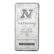10 oz Silver Bar - National Refiners-Assayers (Canada)
