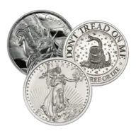 2 oz Silver Rounds - Design Our Choice