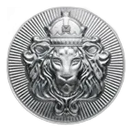 100 gram Silver Round - Scottsdale Lion Stacker