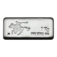 1 kg Silvertowne Pony Express Silver Bar
