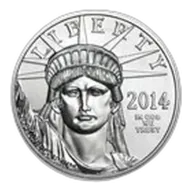 2014 1 oz American Platinum Eagle BU