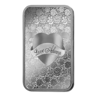 1oz PAMP Love Always Silver Bar