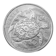 2016 2oz Silver Niue Turtle