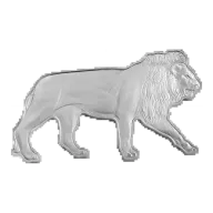1oz Pamp Silver AFRICAN LION