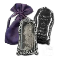 3 oz .999 Fine Silver - Limited Edition Broken Mirror Bar (Serial Number 014 to 099) - From 2023
