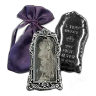 3 oz .999 Fine Silver - Limited Edition Broken Mirror Bar (Serial Number 100 to 665) - From 2023