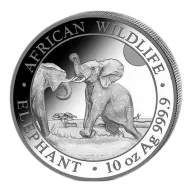 2024 Somalia 10 Oz Silver Elephant (BU)