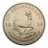 Gold Krugerrand 1/2 oz (Varied Year)