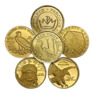 1/10 oz Gold Round