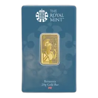 Royal Mint Britannia 20 gram Gold Bar (In Assay)